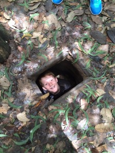 Here it is - this is a typical hiding hole for vietcong - brilliant!!