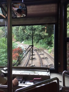 Inside the Cable Car