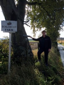 Boghead Farm where the previous generation lived