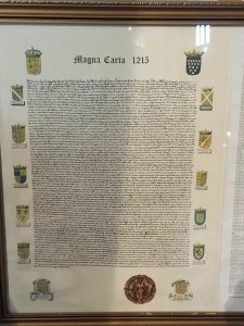 The Magna Carta - 1215