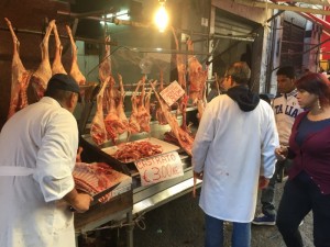 Open meat market