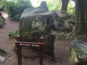 Witches Stone - just one of the many awesome sights at Blarney Castle